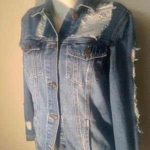 Boom Boom Jean's Denim jacket Size Small